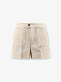 Soeur Women's Hover Cotton Shorts Crème
