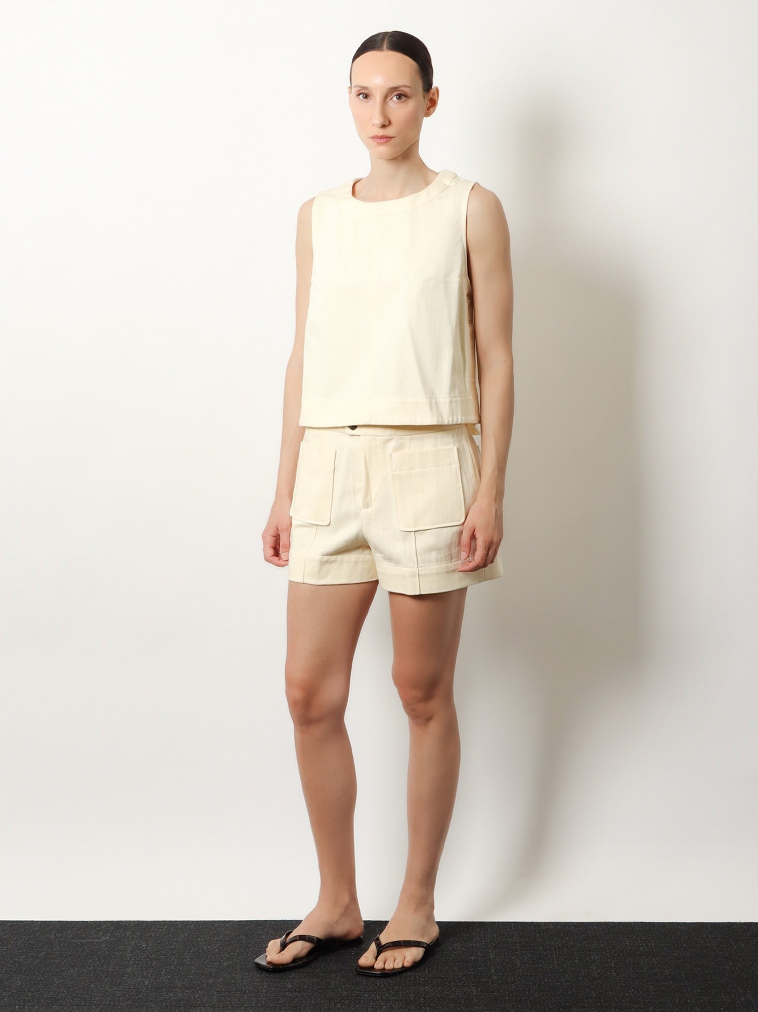 Soeur Women's Hover Cotton Shorts Crème