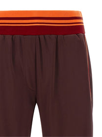 Dries Van Noten Huchisa Tape Pants Brown