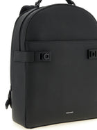 Ferragamo Hug Backpack Black, view 3
