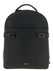 Ferragamo Hug Backpack Black