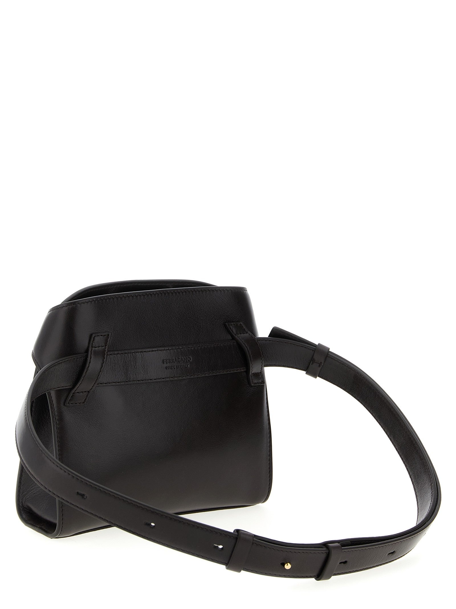 Ferragamo Hug BB Belt Bag Brown