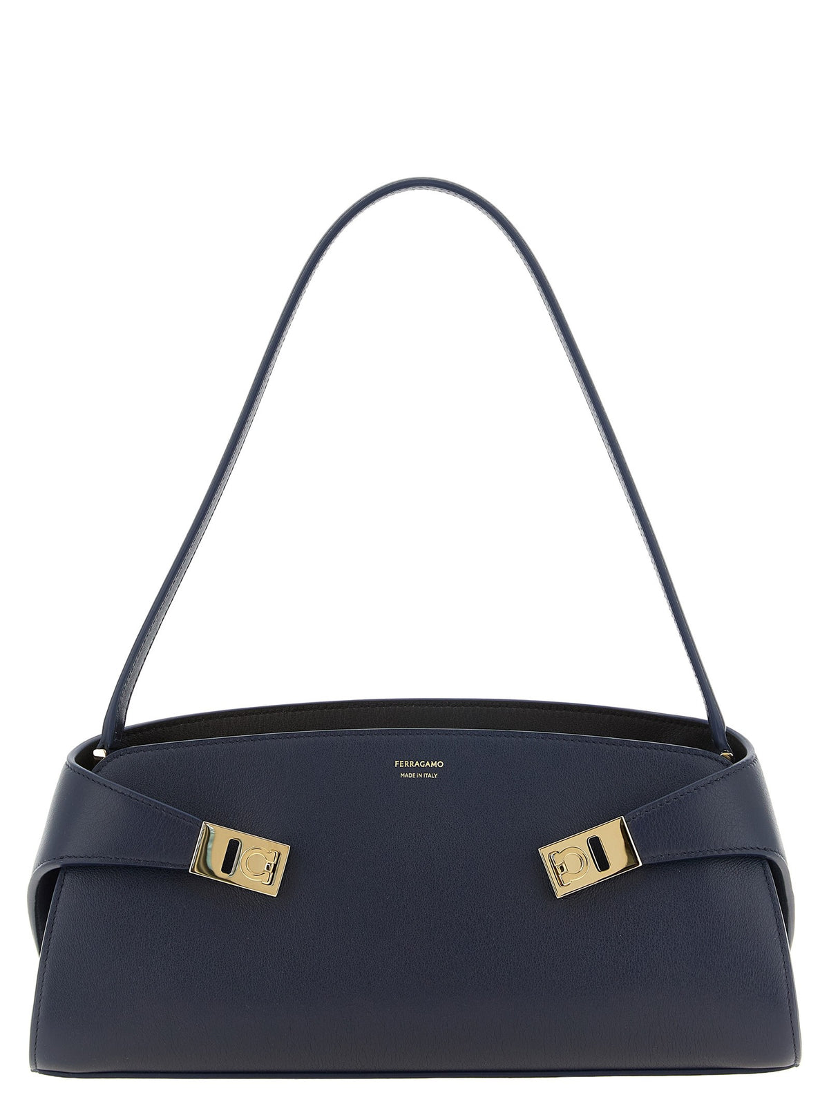 Ferragamo Hug East West Shoulder Bag Blue