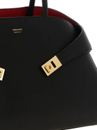 Ferragamo Hug Handbag Black, view 3