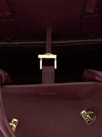 Ferragamo Hug ( ) Handbag Red, view 4