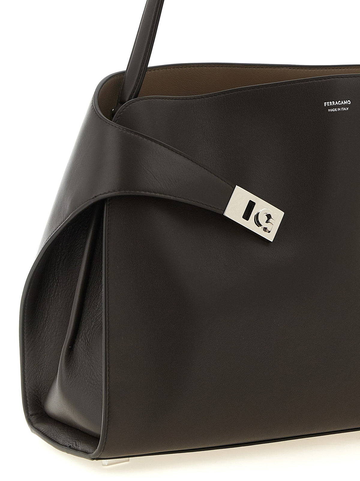 Ferragamo Hug Soft ( ) Shoulder Bag Brown