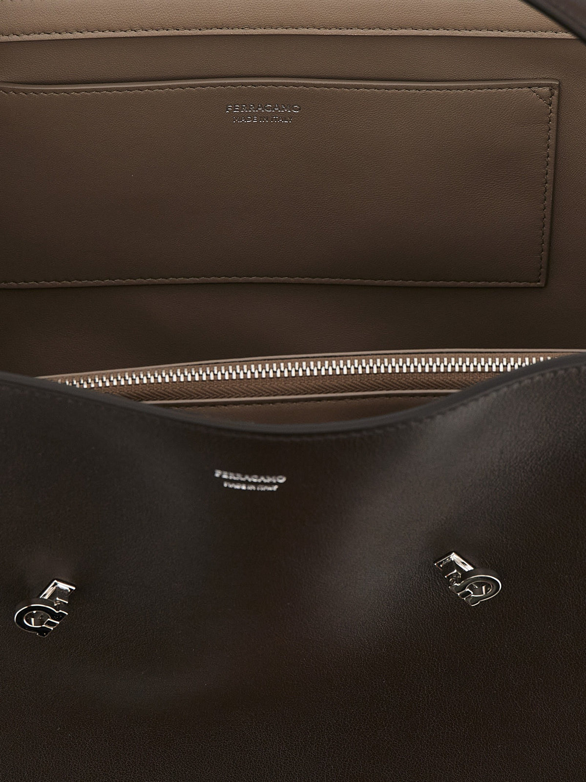 Ferragamo Hug Soft ( ) Shoulder Bag Brown