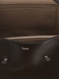 Ferragamo Hug Soft ( ) Shoulder Bag Brown