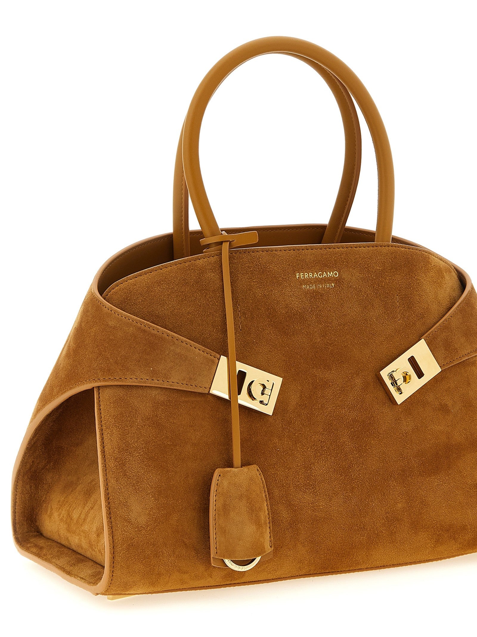 Ferragamo Hug Th Handbag Beige