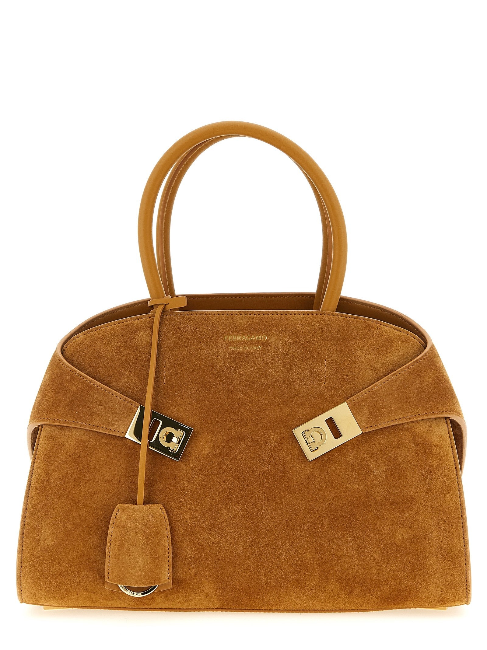 Ferragamo Hug Th Handbag Beige