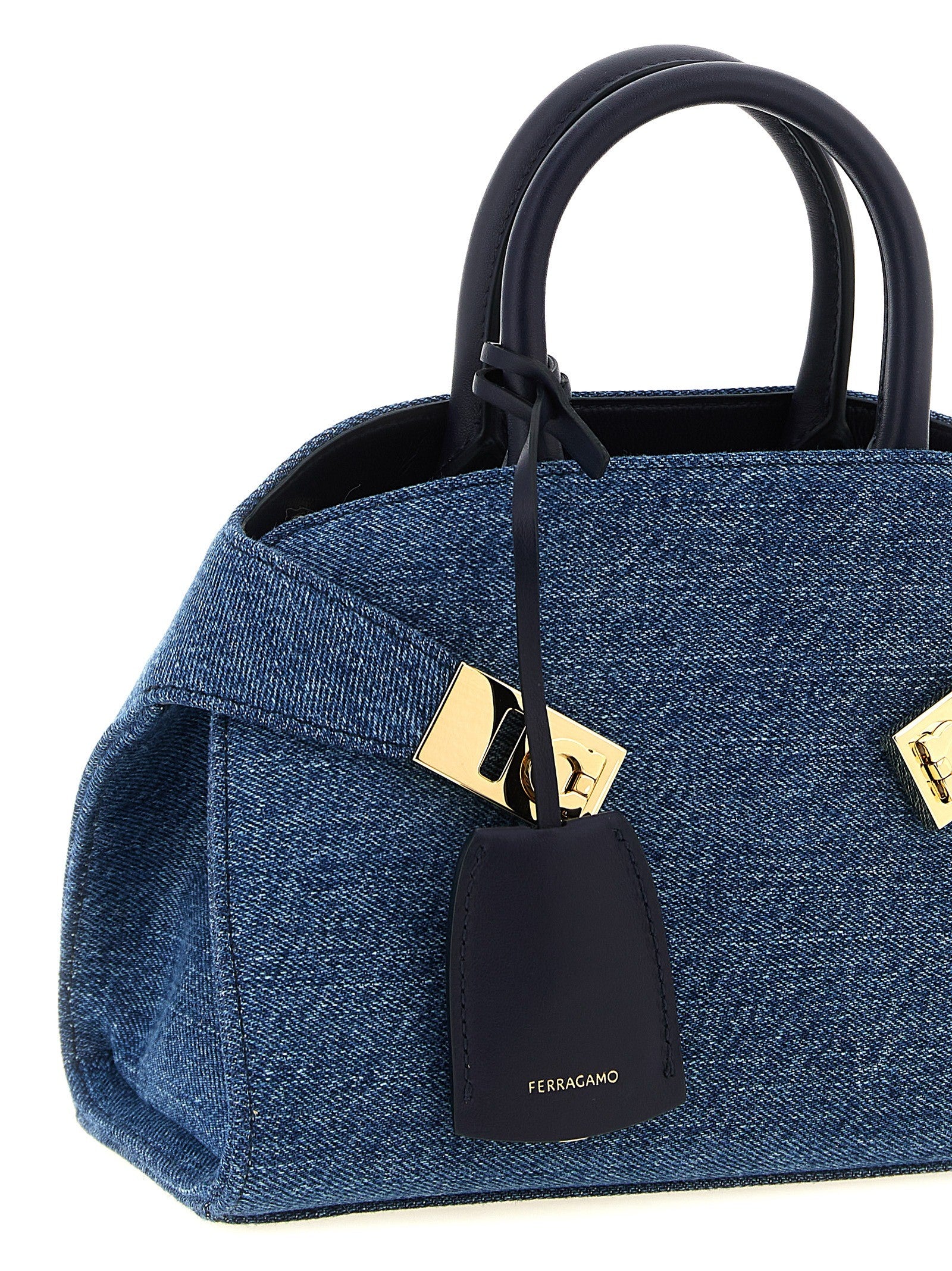 Ferragamo Hug (xs) Handbag Blue