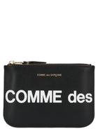 Comme Des Garcons Wallet Huge Purse White