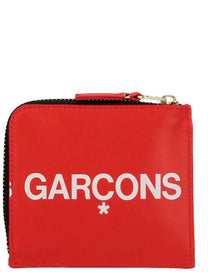 Comme Des Garcons Wallet Huge Wallet Red