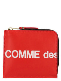 Comme Des Garcons Wallet Huge Wallet Red