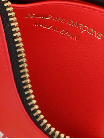 Comme Des Garcons Wallet Huge Wallet Red