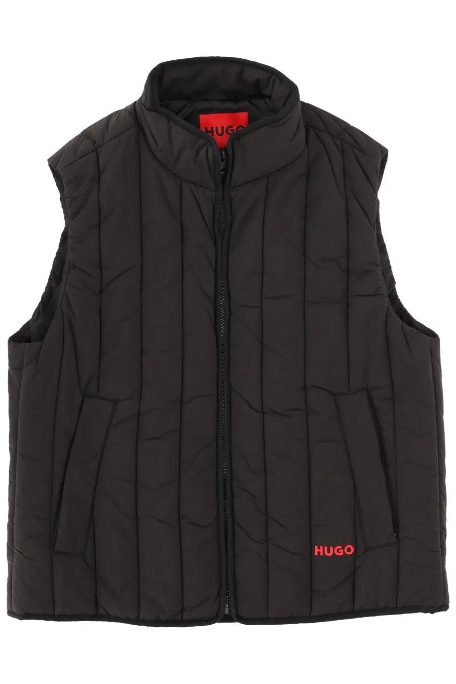 HUGO BOSS Men's Breno Vest Black