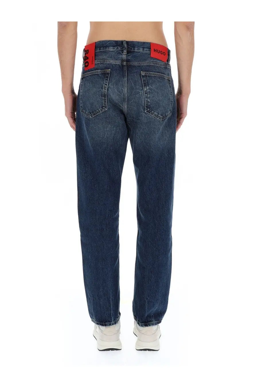 HUGO BOSS Men's Cotton Denim Jeans Blue, view 5