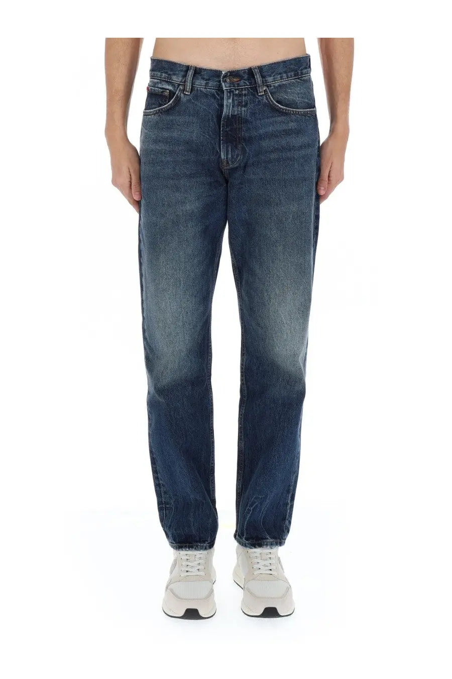 HUGO BOSS Men's Cotton Denim Jeans Blue, view 6