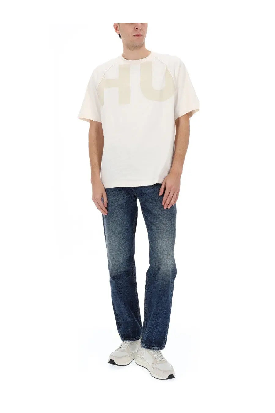 HUGO BOSS Men's Cotton Denim Jeans Blue, view 2