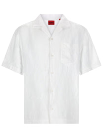 HUGO BOSS Men's Exolino Shirt White