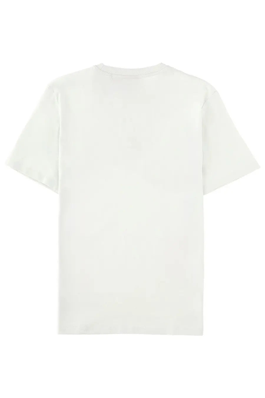 Hugo Boss men’s Darusi white plain cotton t-shirt with crew neck and short sleeves