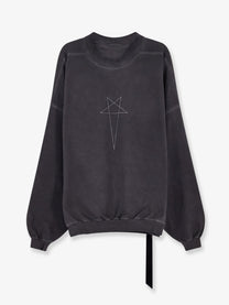 DRKSHDW Men's Hun Cotton Crewneck Black