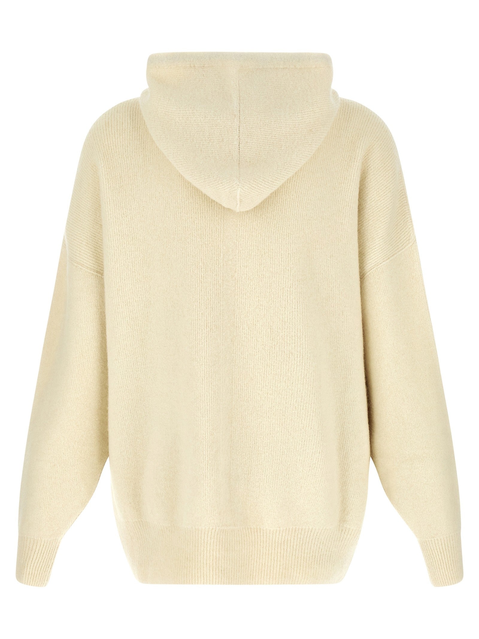 Rick Owens Hun Hoodie White
