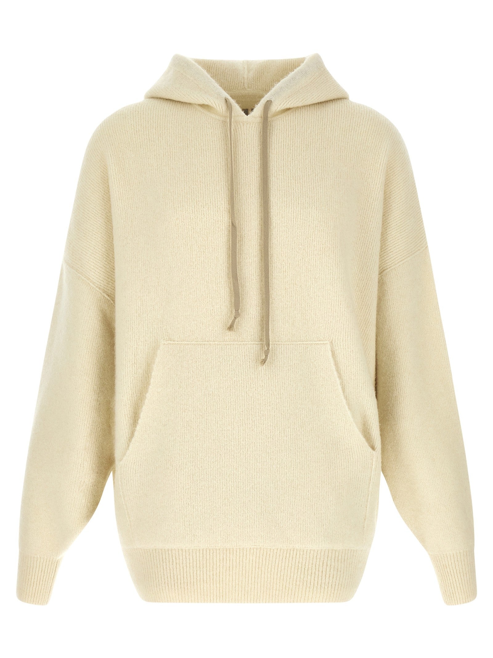 Rick Owens Hun Hoodie White
