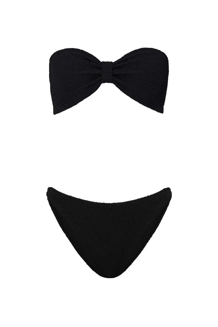Hunza G Women's Bikini Jean Swimsuit Black