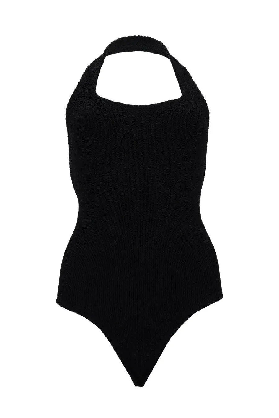 Hunza G Women's One-Piece Swimsuit Sandy Swim Black