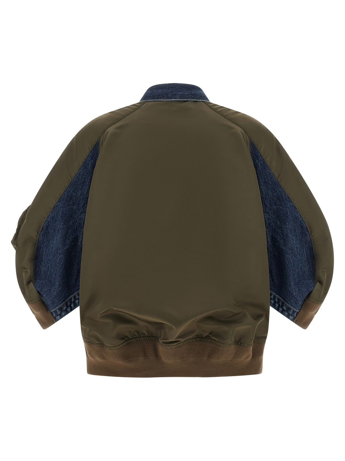 Sacai Hybrid Bomber Jacket Gold, view 2