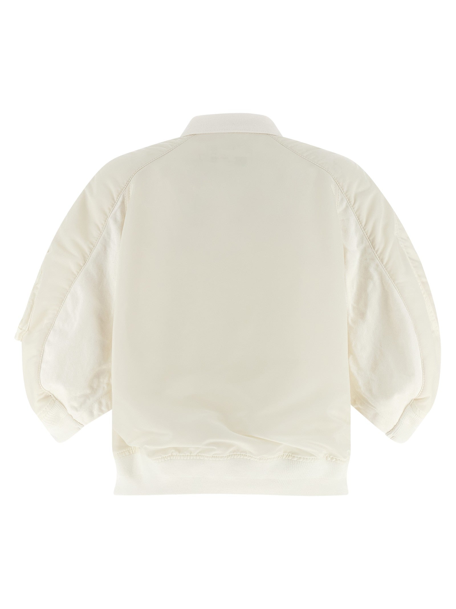 Sacai Hybrid Bomber Jacket White