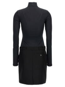 Coperni Hybrid Dress Black