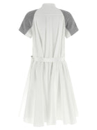 Sacai Hybrid Dress White