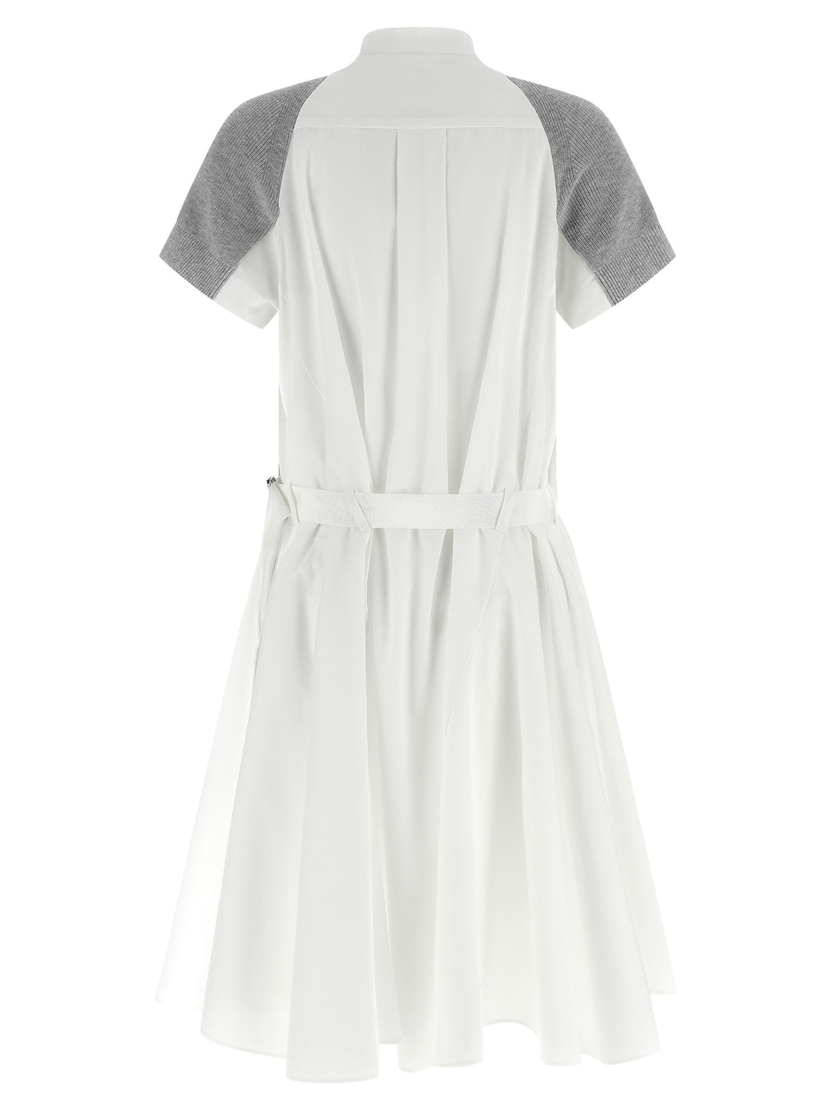 Sacai Hybrid Dress White