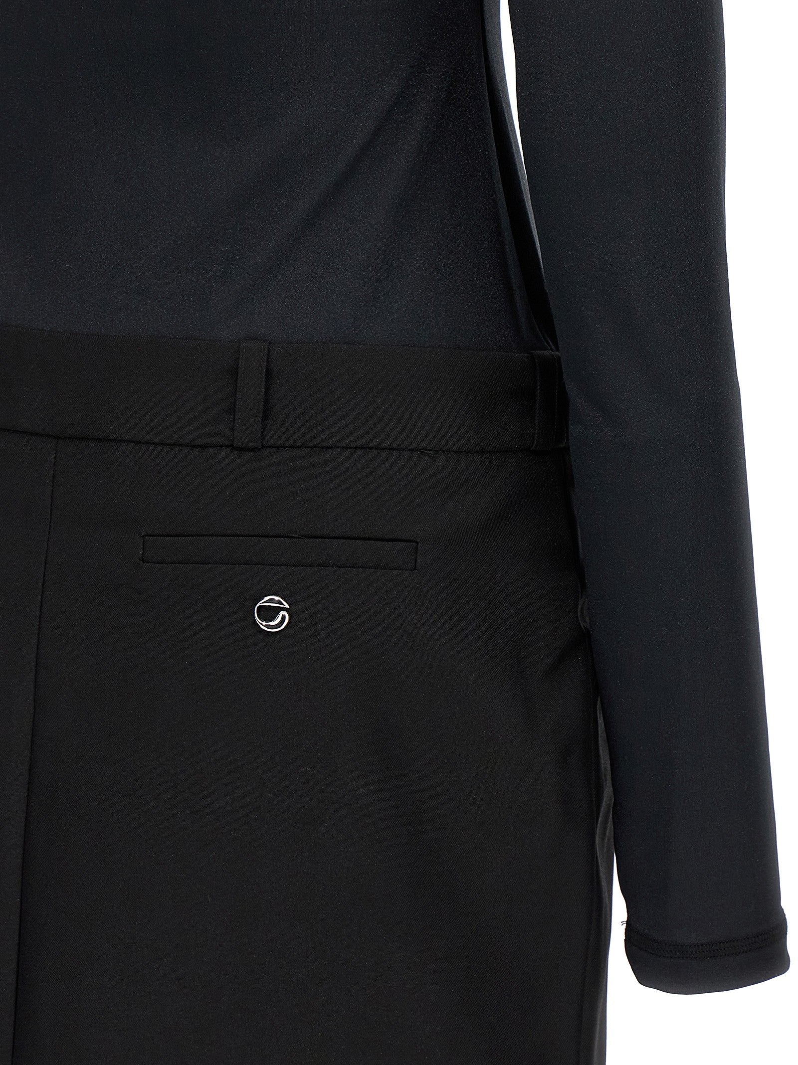 Coperni Hybrid Dress Black