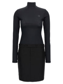 Coperni Hybrid Dress Black