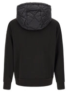 Moncler Hybrid Hoodie Black, view 2