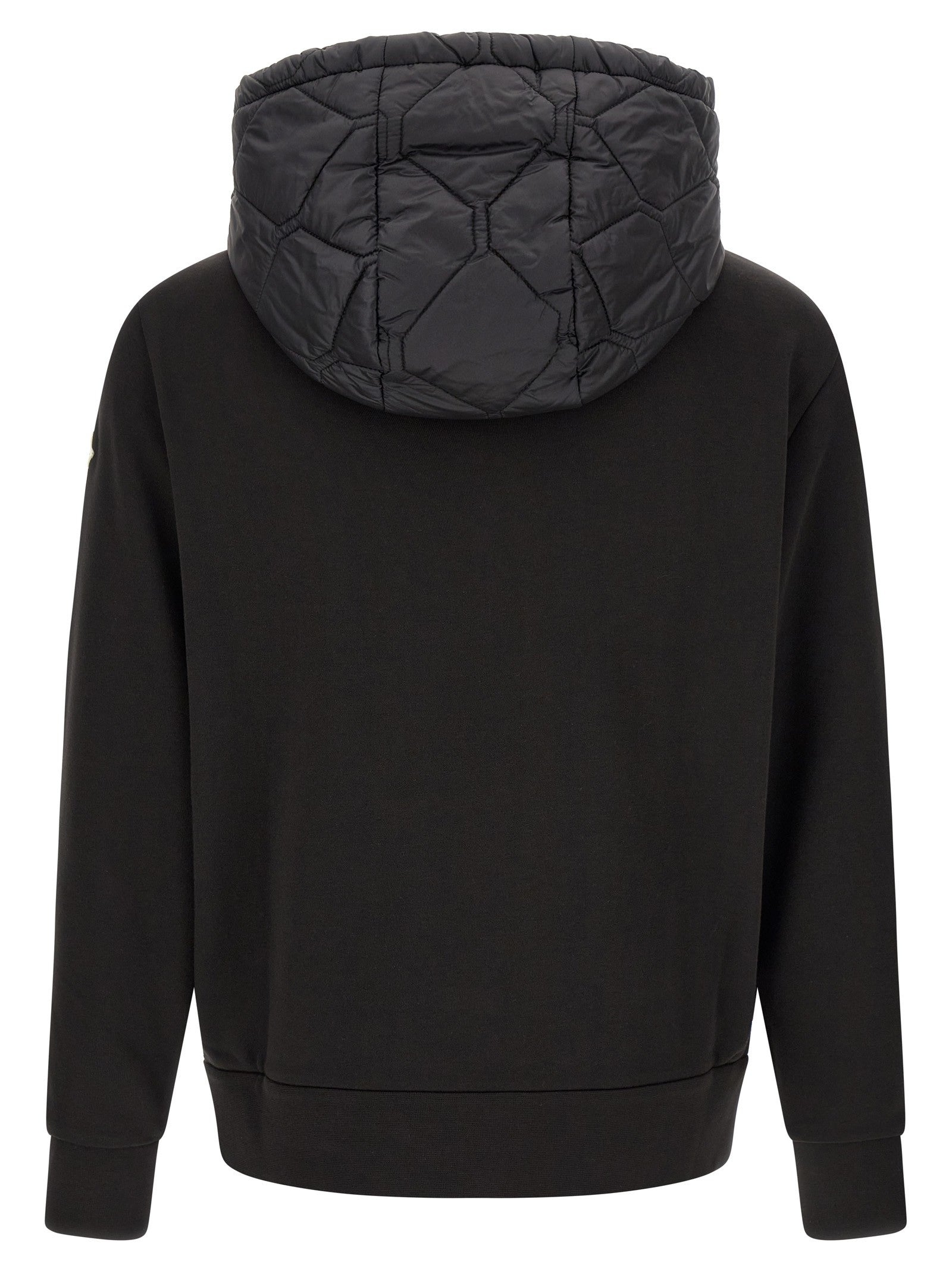 Moncler Hybrid Hoodie Black