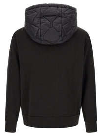 Moncler Hybrid Hoodie Black