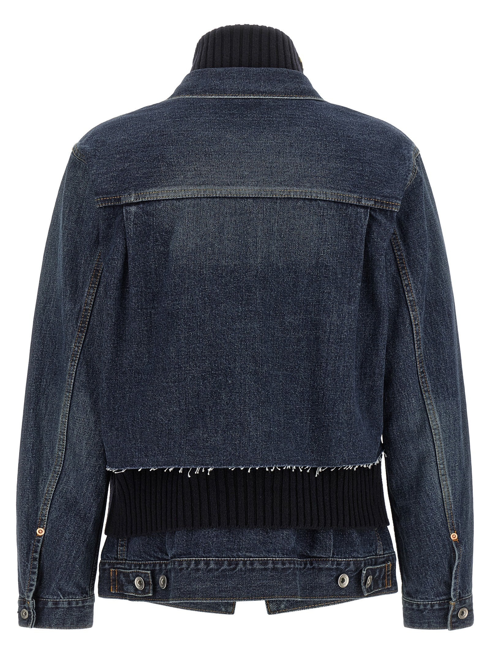 Sacai Hybrid Jacket Blue