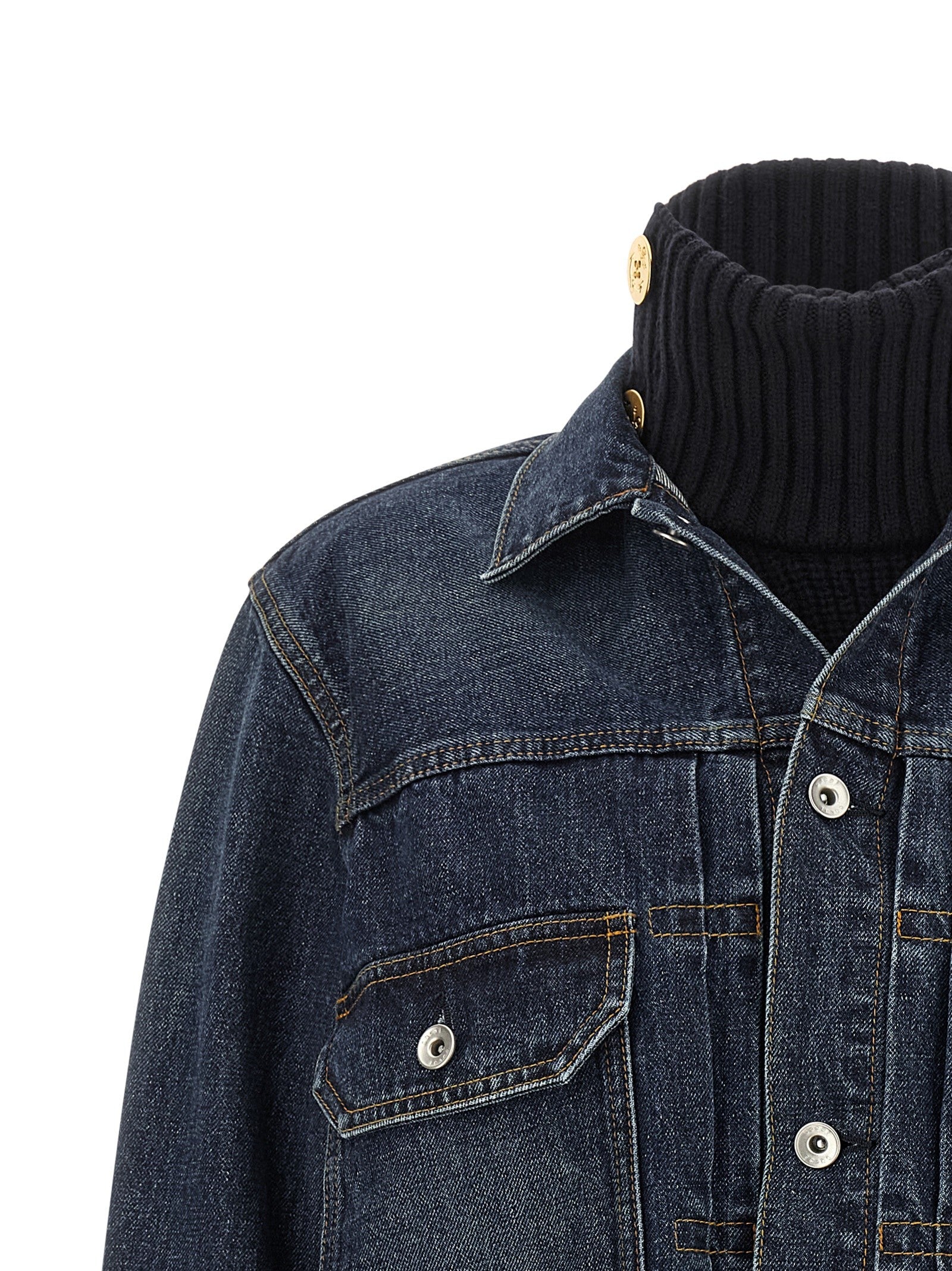 Sacai Hybrid Jacket Blue