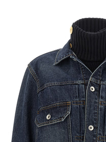 Sacai Hybrid Jacket Blue