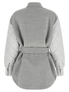 Fabiana Filippi Hybrid Overshirt Grey, view 2