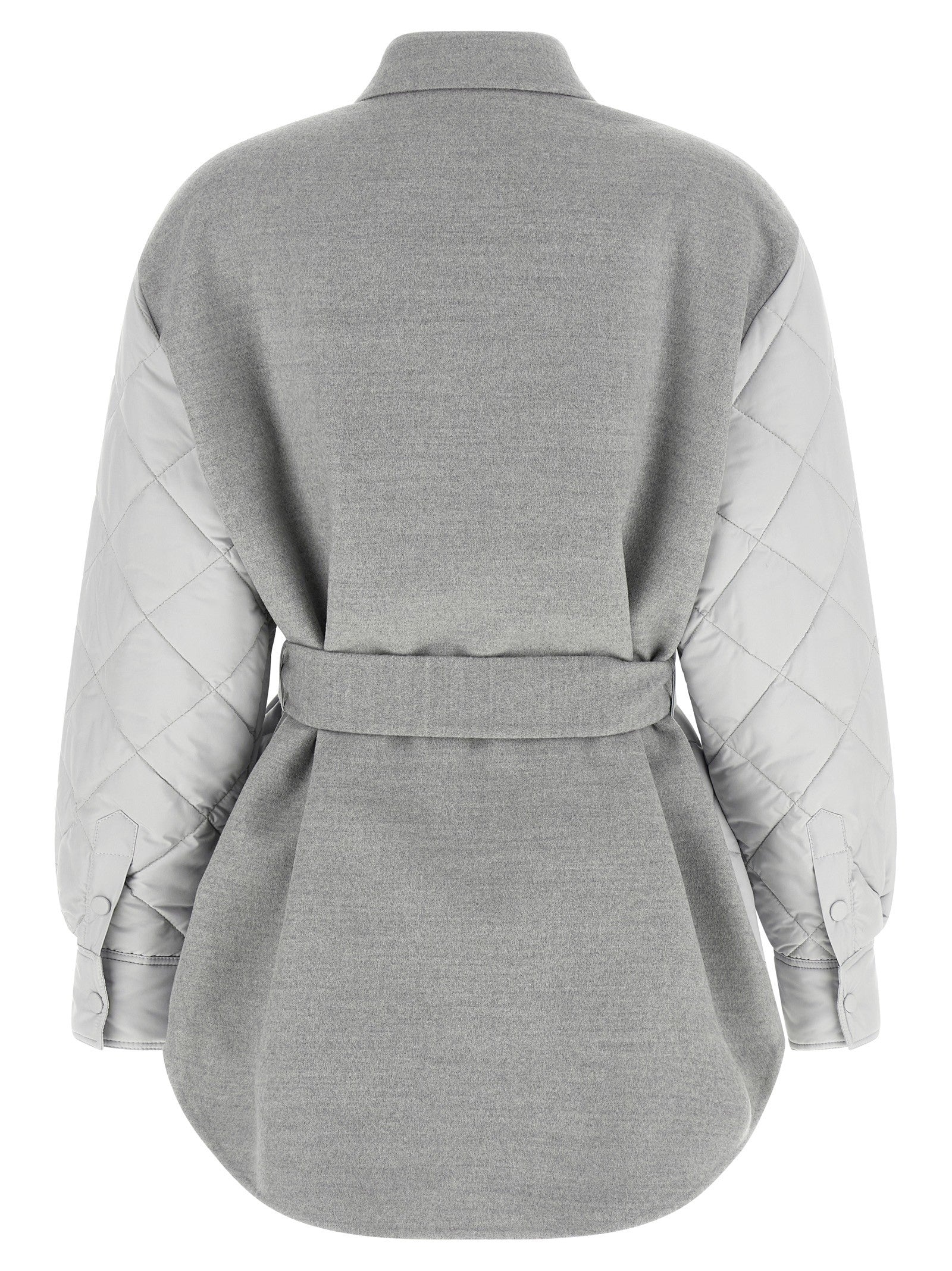 Fabiana Filippi Hybrid Overshirt Grey