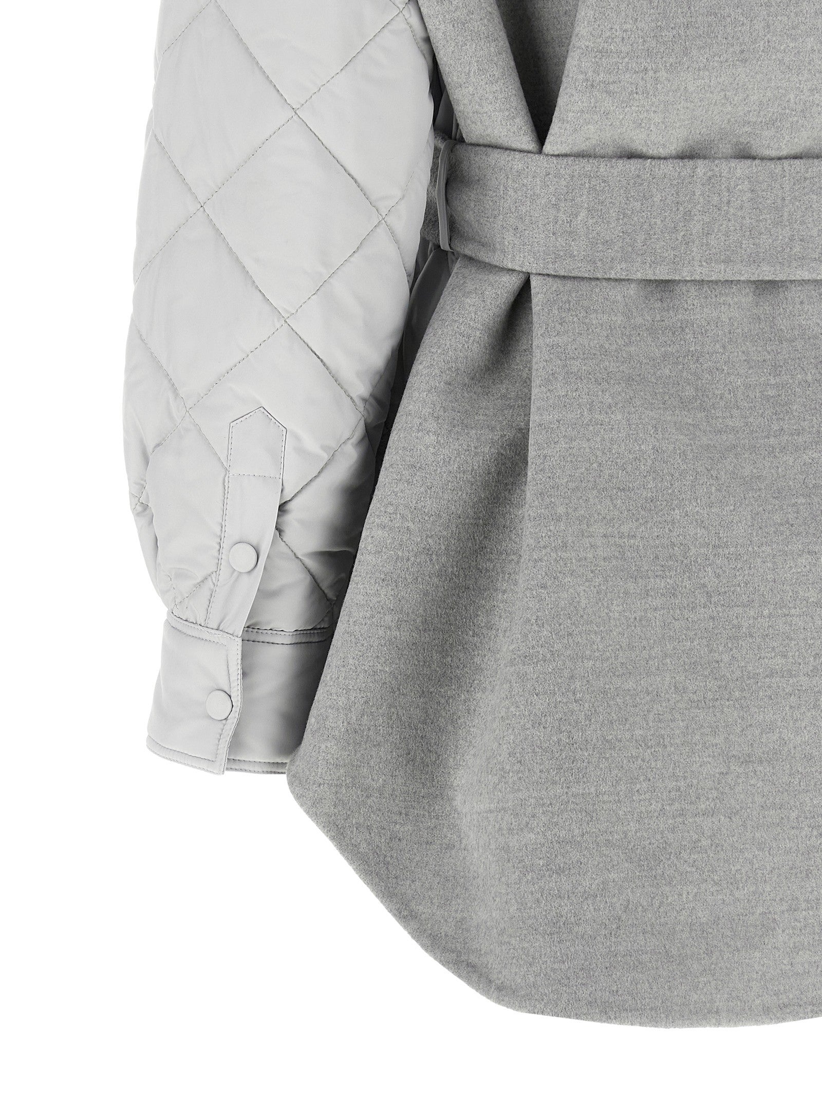 Fabiana Filippi Hybrid Overshirt Grey