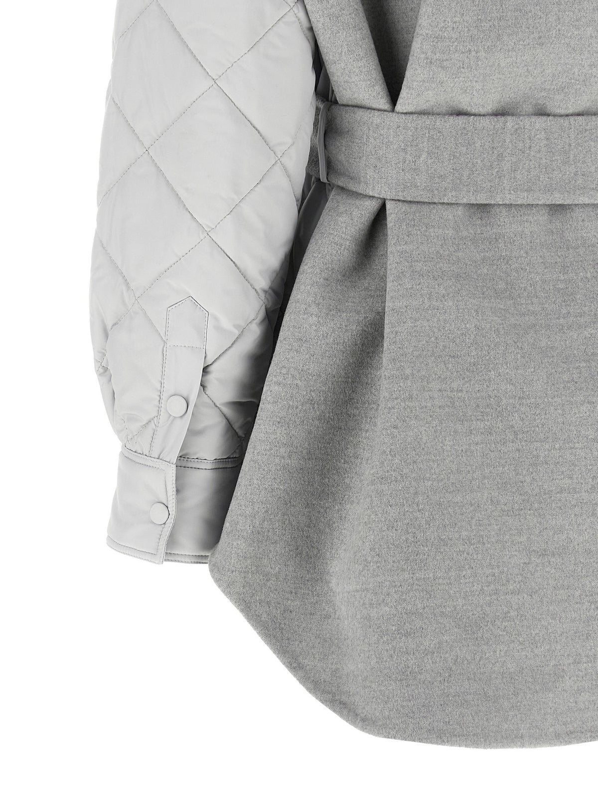 Fabiana Filippi Hybrid Overshirt Grey, view 4