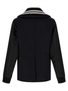Dsquared2 Hybrid Peacoat Coat Blue, view 3