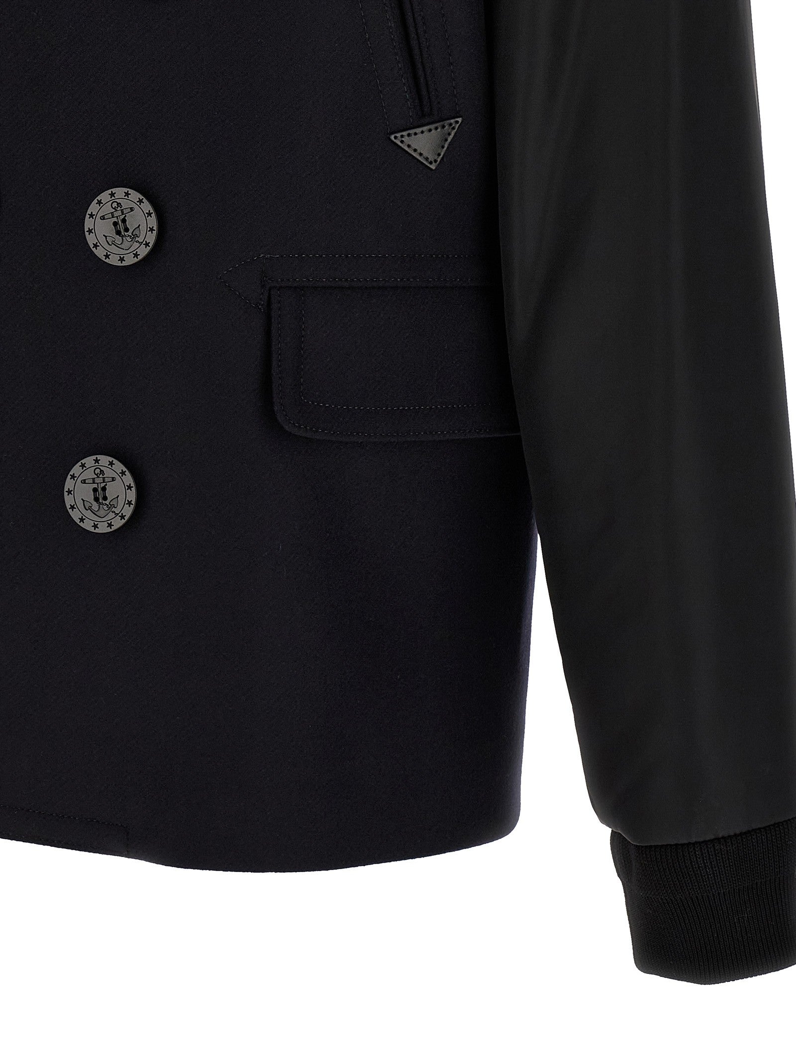 Dsquared2 Hybrid Peacoat Coat Blue