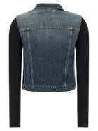 Coperni Hybrid Rib Denim Jacket Blue, view 2